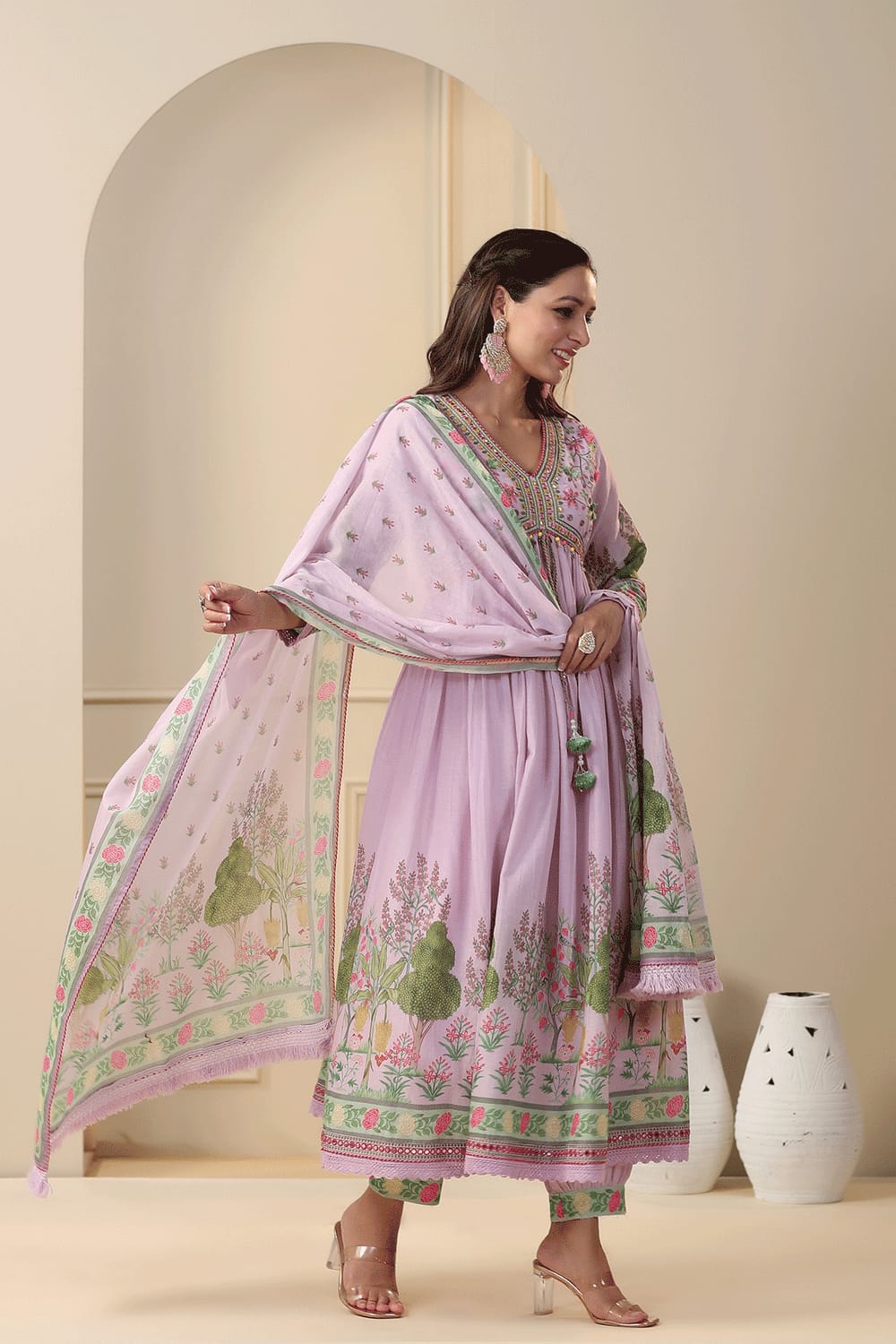 Akshar Alia Cut Designer Kurti With Bottom Dupatta Catalog